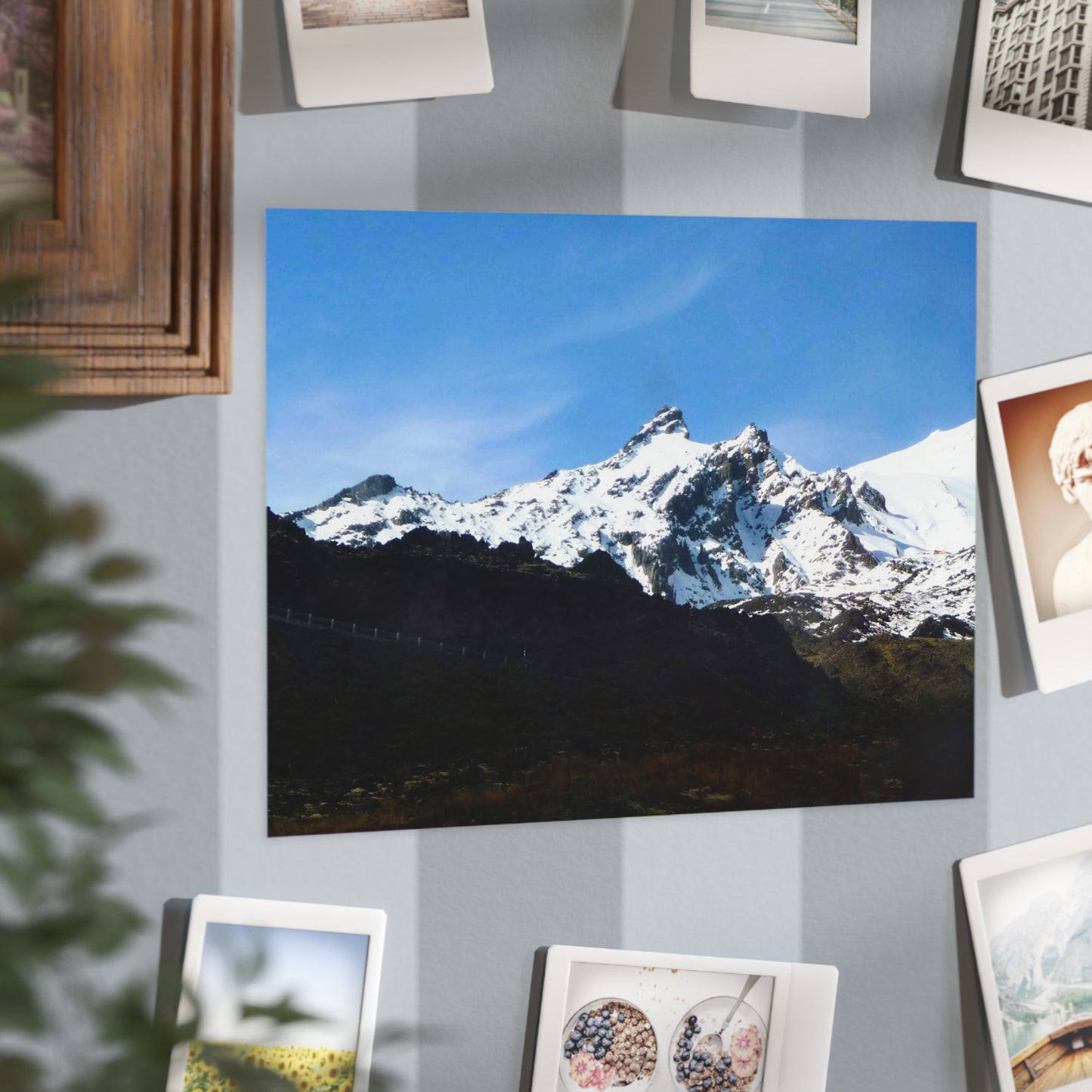 Snowy Alps Switzerland - Photo Print