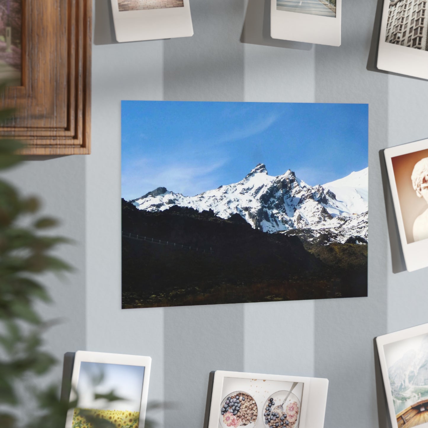Snowy Alps Switzerland - Photo Print
