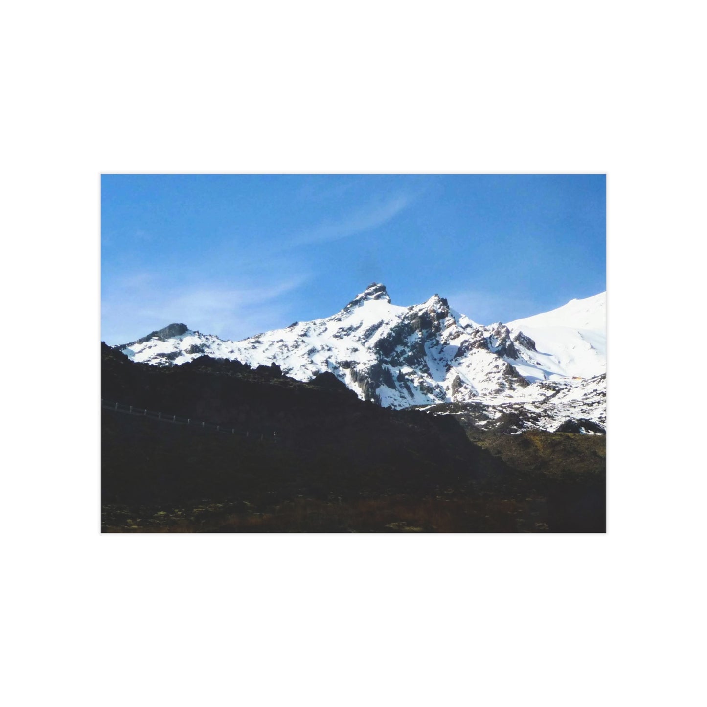 Snowy Alps Switzerland - Photo Print