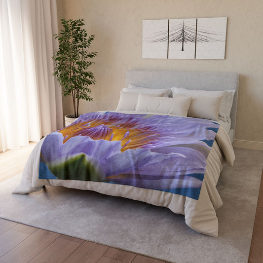 Lily Flower - Soft Polyester Blanket
